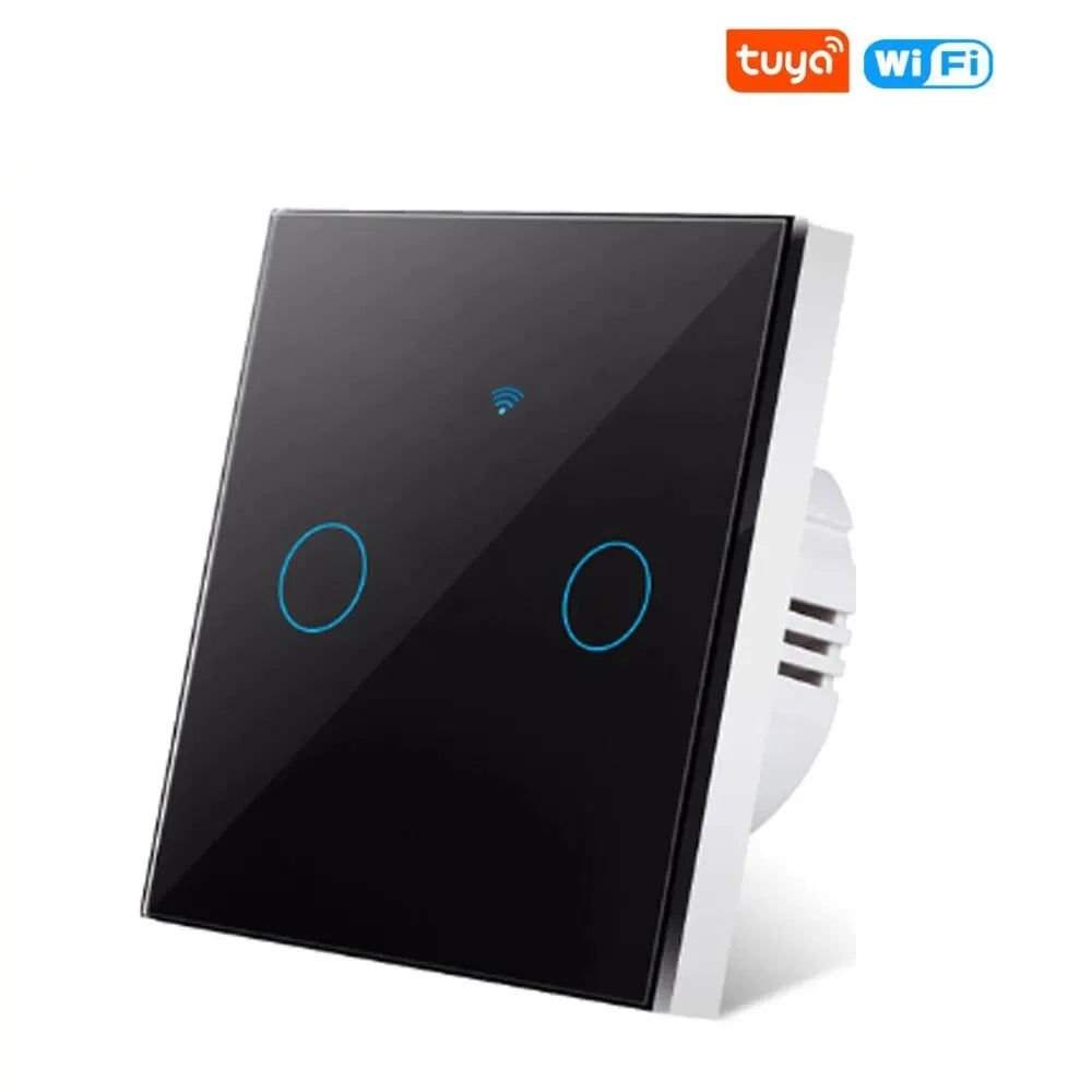 Tuya WIFI Smart Home Switch Light Wall US/EU Glass Touch Panel Voice Wireless Remote Control by Alexa Google Home