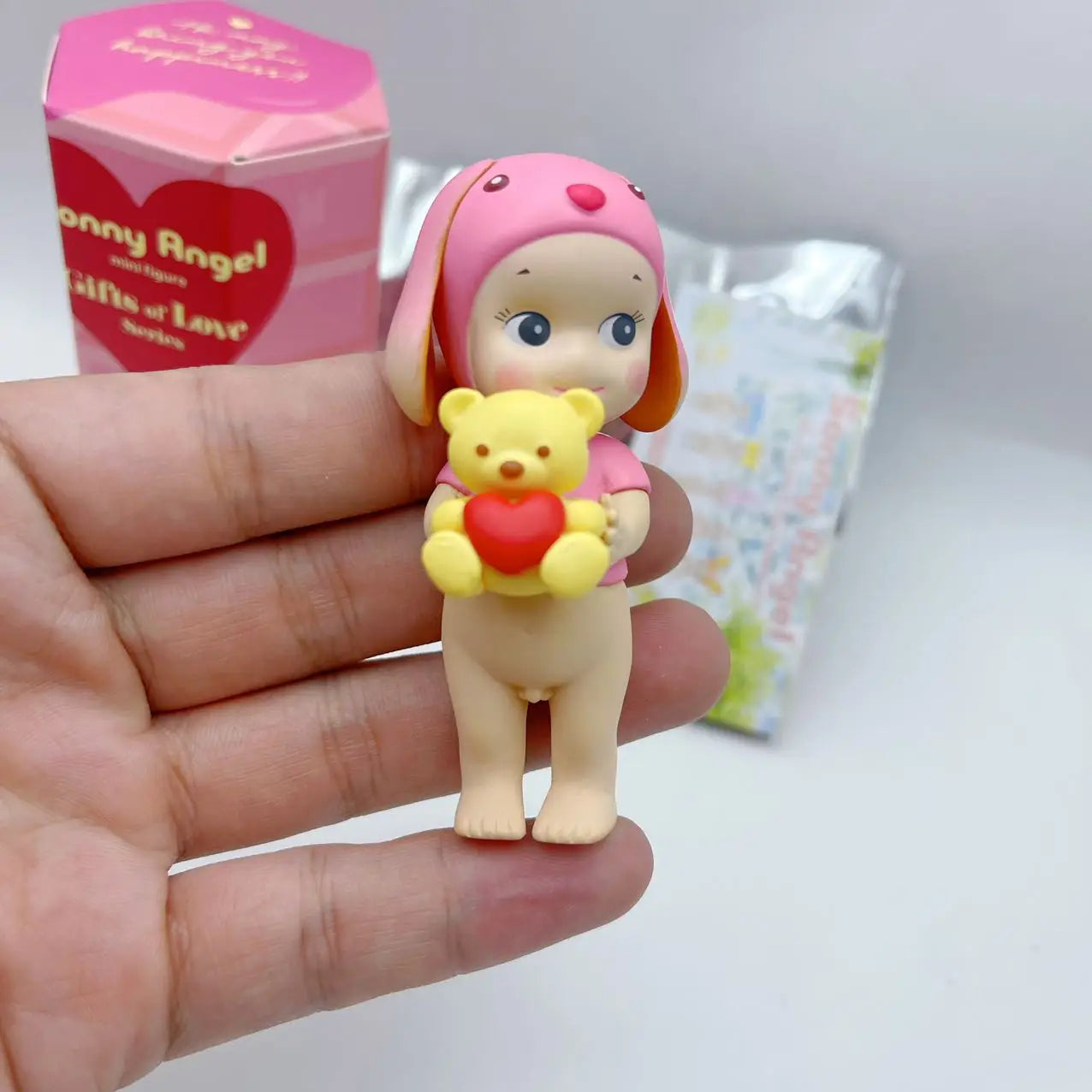 New Hot Sonny Angel Gifts Of Love Series Model Limited Collection Figure Cartoon Desktop Blind Box Xmas Valentine'S Day Gift Toy