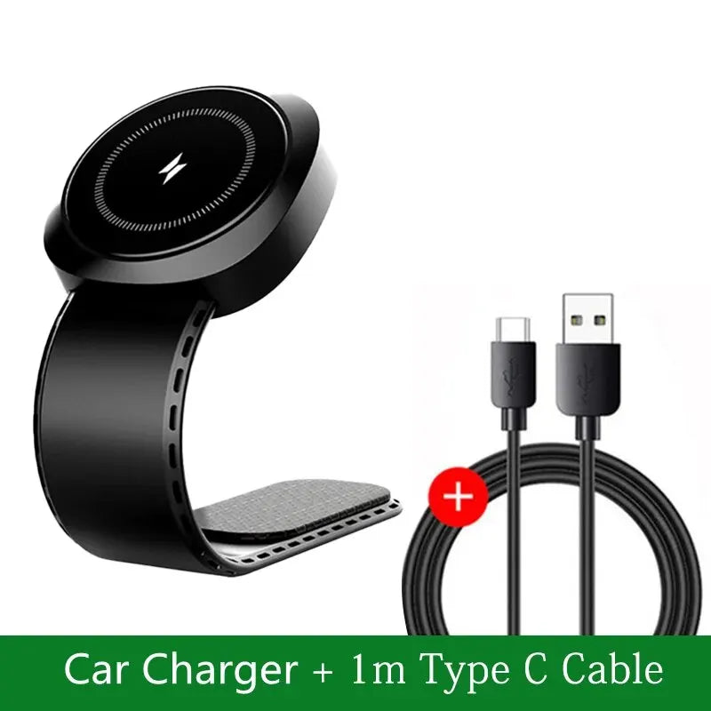 Magnetic Car Wireless Charger Fast Charging Car Phone Holder Center Control Screen Dashboard for iPhone 15 14 13 12 Pro Max Mini