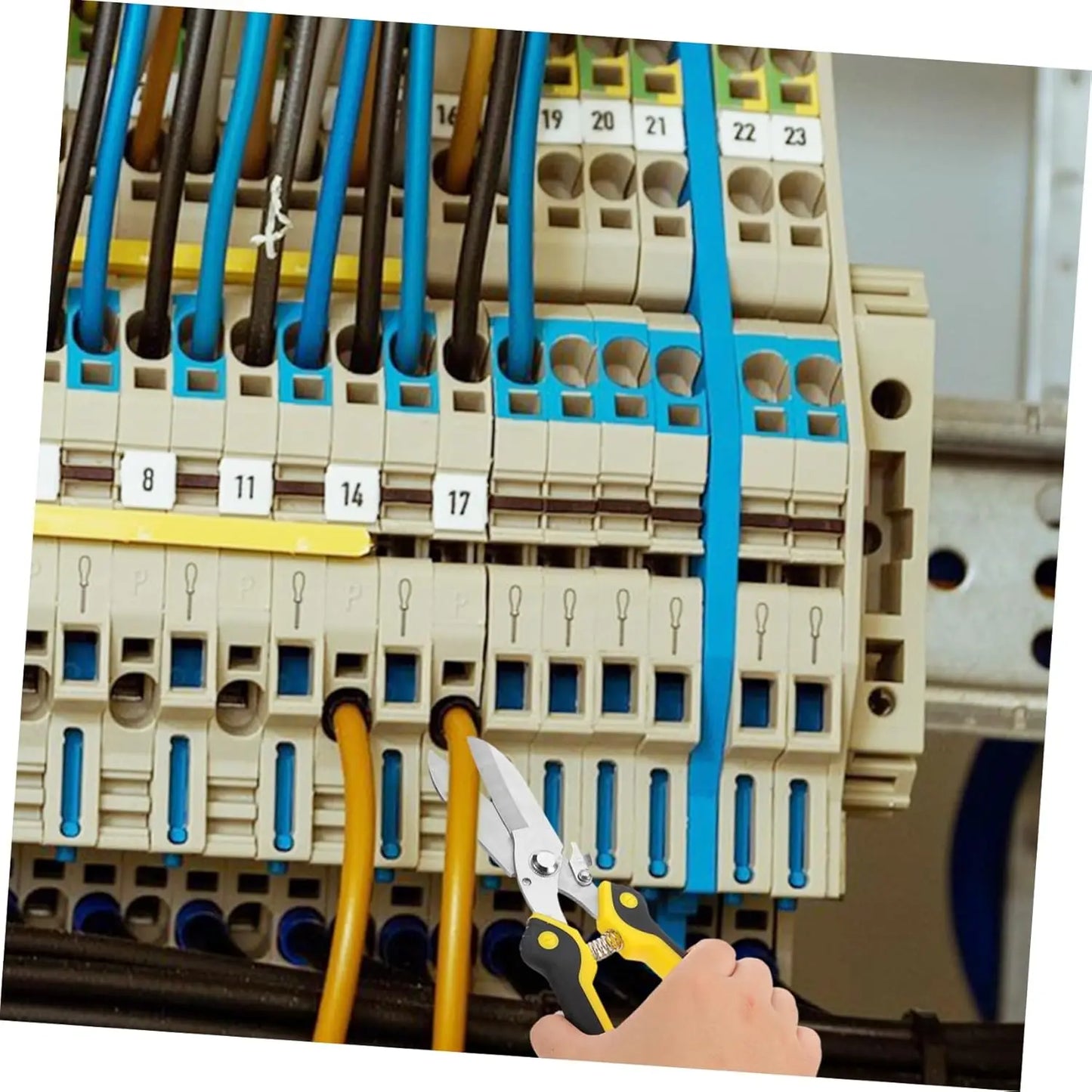 1pc Professional Multi-Functional Stainless Steel Garden Scissors, Industrial Pruning Shears, Ideal DIY Gift