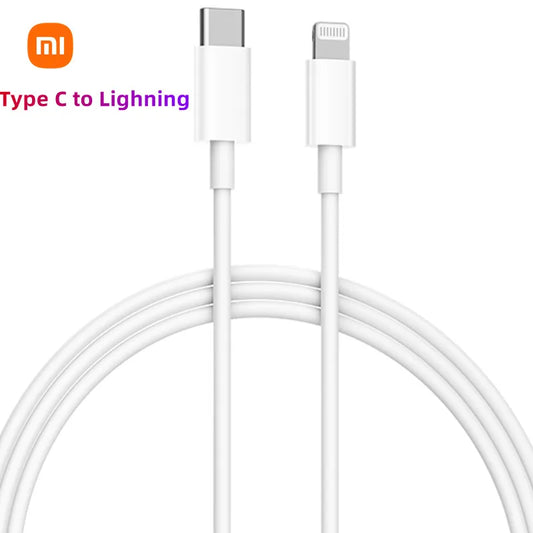 Xiaomi USB C Lightning Cable for iPhone 14 13 12 11 Pro Max XS XR iPad PD 27W/20W Fast Charging Type C to Lighning Cable Data