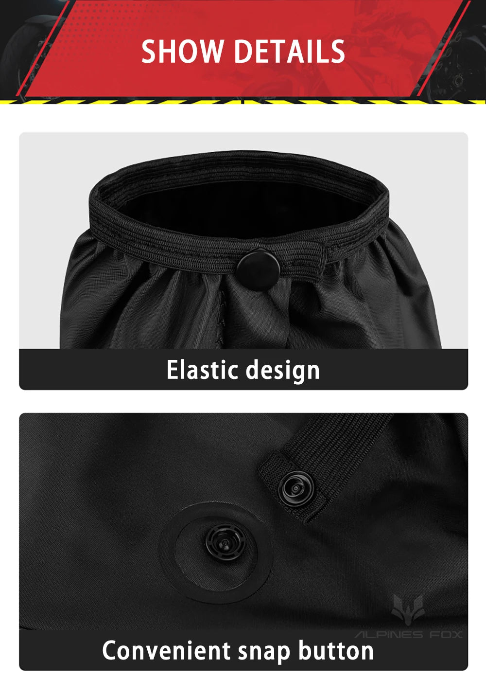 High Tube Motorbike Rain Shoe Covers Waterproof Reusable Motorcycle Cycling Bike Rain Boot Reflective Rainproof Shoes Cover