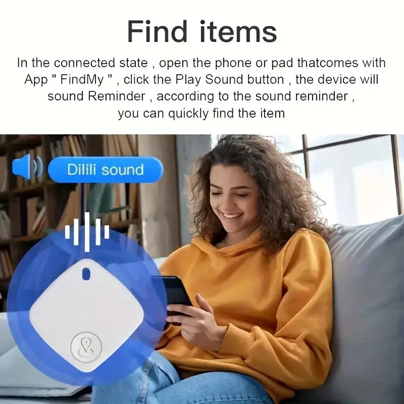 Mini Smart GPS Tracker Tracking Device Find My Locator Anti Lost for iPhone IOS Key Wallet Pet Luggage Car MIF Bluetooth Finder