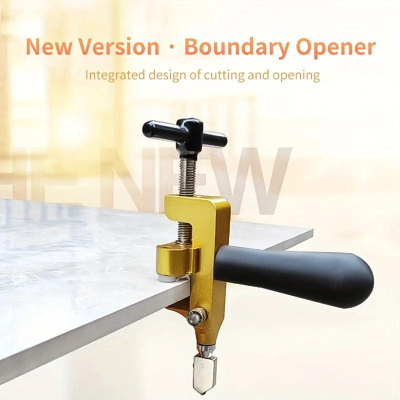 2 in 1 Glass Ceramic Tile Cutter with Knife Wheel Diamond Roller Cutter Cutting Machine Opener Breaker Tools Accessories