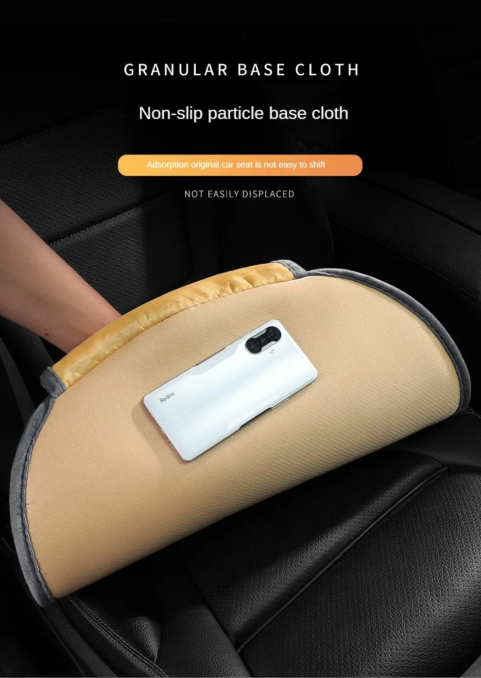 Winter short plush car single piece seat cushion thickened warm front single seat square cushion rear row long cushion
