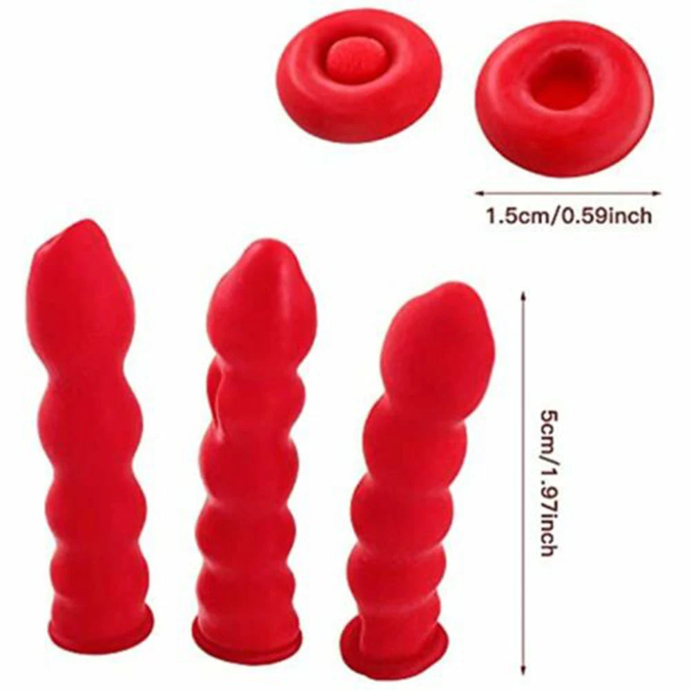 20/50pcs Caulking Gun Nozzles Cap Red Caulk Saving Caulk Saver Tube Covers For Sealing Preserving Finishing Construction Tools