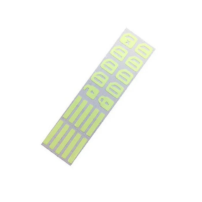 Car Interior Stickers Auto Accessories Car Window Button Luminous Sticker Lifter Switch Night Fluorescent Decals