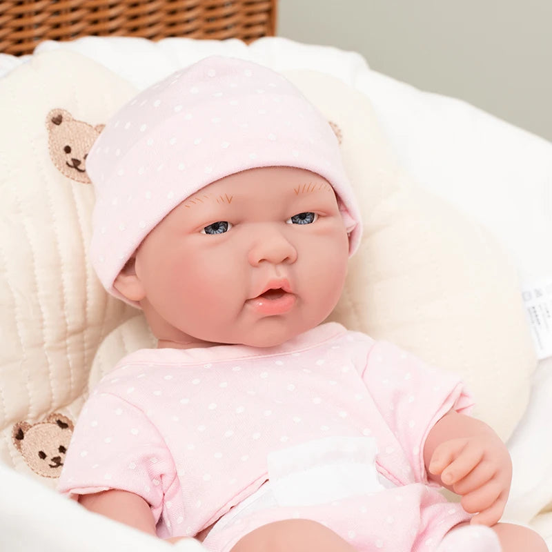 35CM 14inch Baby Dolls Cute Soft Silicone Baby Reborn Baby Doll Toys For Children Girls Gifts Lifelike Full Body Girl Dolls