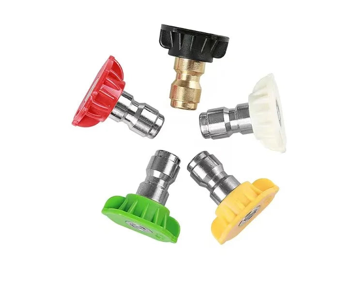 25°/90°/U High Pressure Washer Extension Wand With 1/4 Quick Connector Lance Spear With CurvedHead Rod Cleaning Tool for car