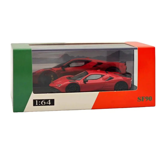 Fine model FM 1/64 Scale SF90 Diecast Models Car Collectible Christmas Gift