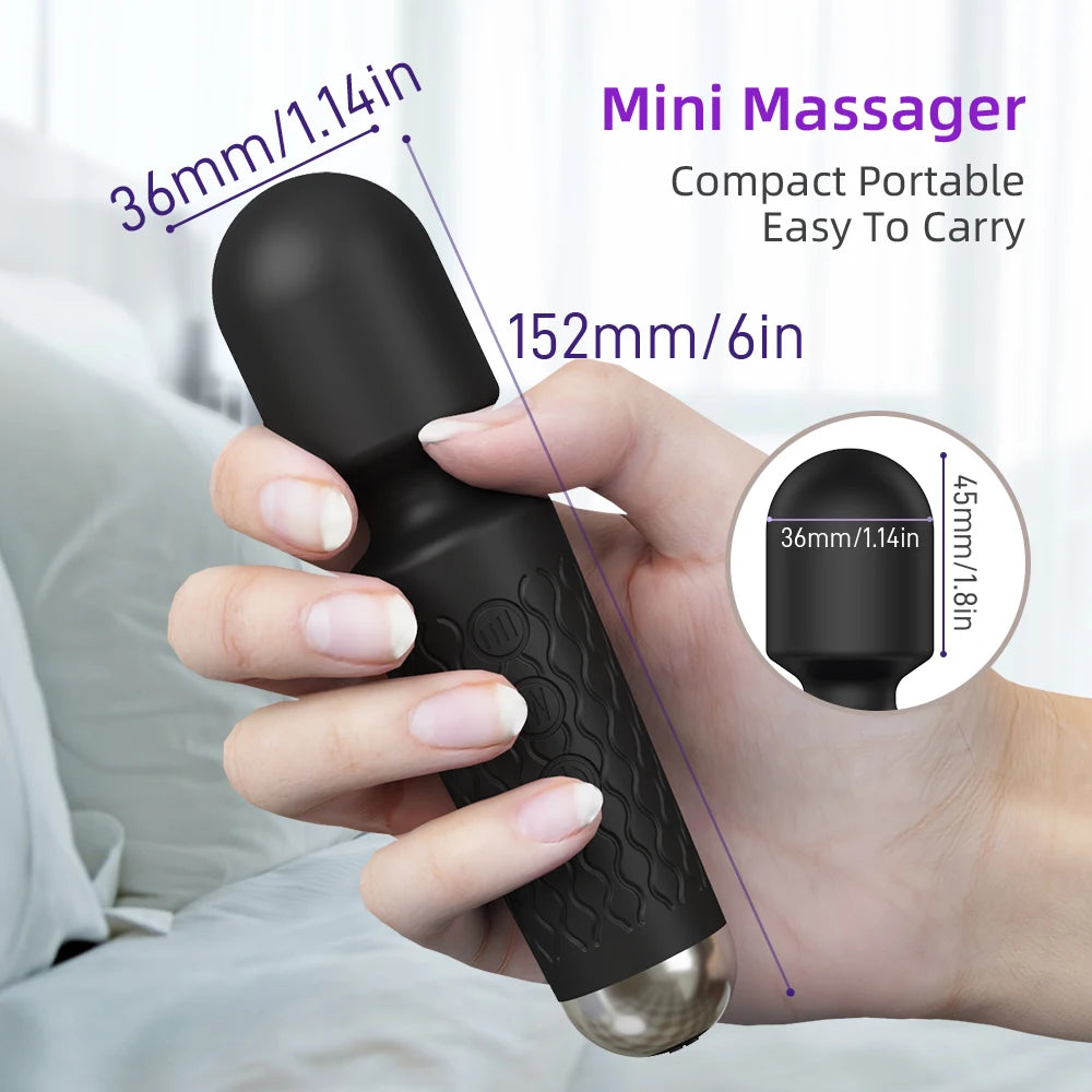 20 Speeds Powerful AV Vibrator Magic Wand Clitoris Stimulator Sex Toys for Women G spot Massager Adult Female Sex Erotic Product