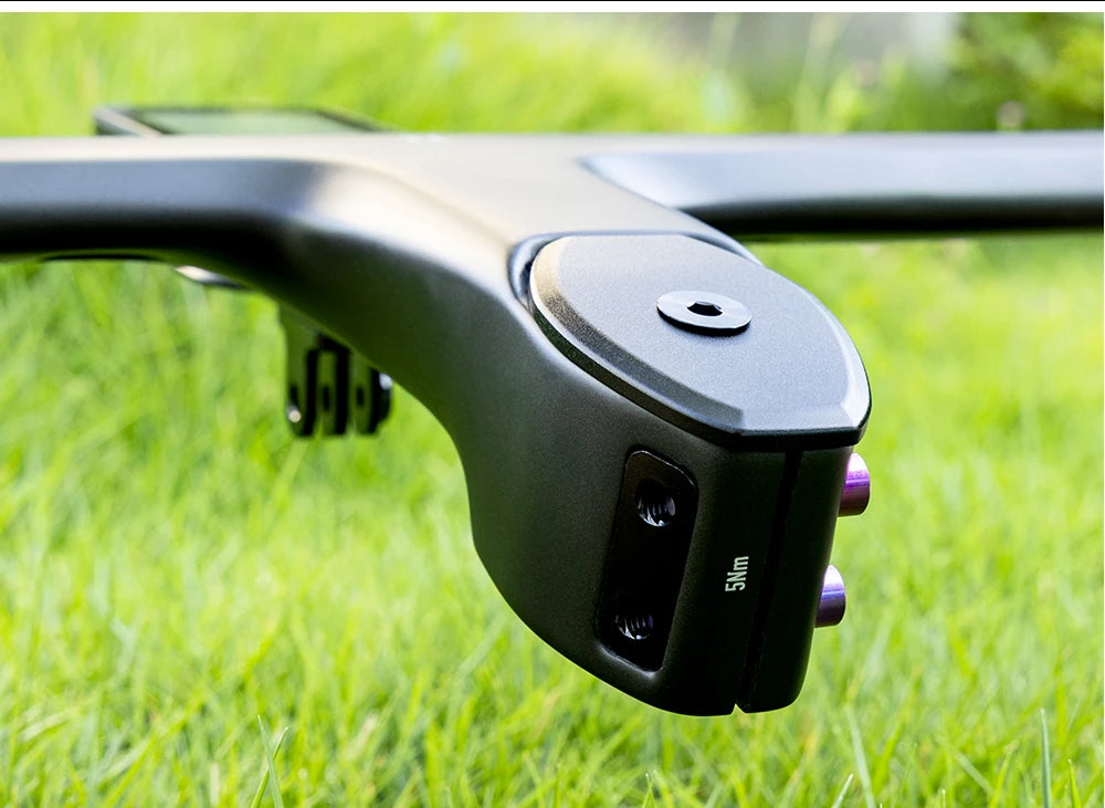 LEXON Full Carbon Road Integrated Handlebar Ultralight Road Bike Handlebar T1000 Racing Bent Bar, Bicycle Accessories 28.6mm