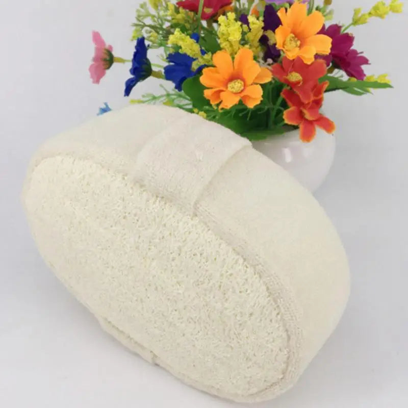 New Natural Loofah Bath Sponge Luffa Loofa Bath Shower Wash Body Pot Pads Scrubber Tool Bath Ball Towel Soft Fresh Massage Brush