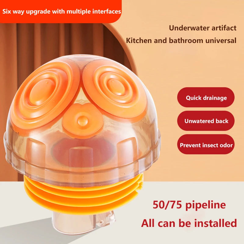 【QTG331】Anti Odor Drain Shower Multifunctional For Kitchen Sink Pipe Set Adapter Deodorant Dishwasher Accessories