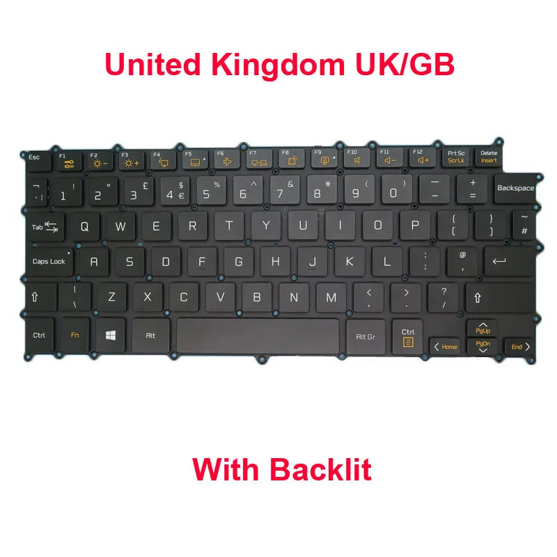 English US Korean KR Keyboard For LG 14T90N 14TD90N 14T990 14TD990 14Z90N 14ZD90N 14Z980 14ZD980 14Z990B 14Z990C 14ZD990 14ZB990