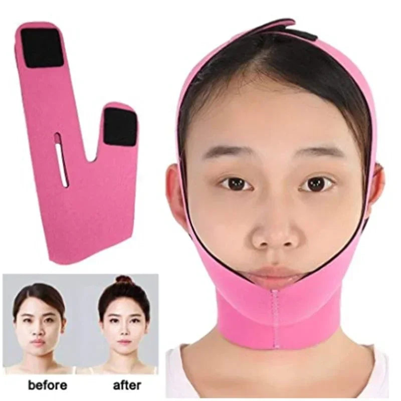 Anti Wrinkle Face Slimming Bandage V Line Cheek Chin Neck Shaper Massage Strap Belt Relaxation Lift-up Mask Skin Care BeautyTool