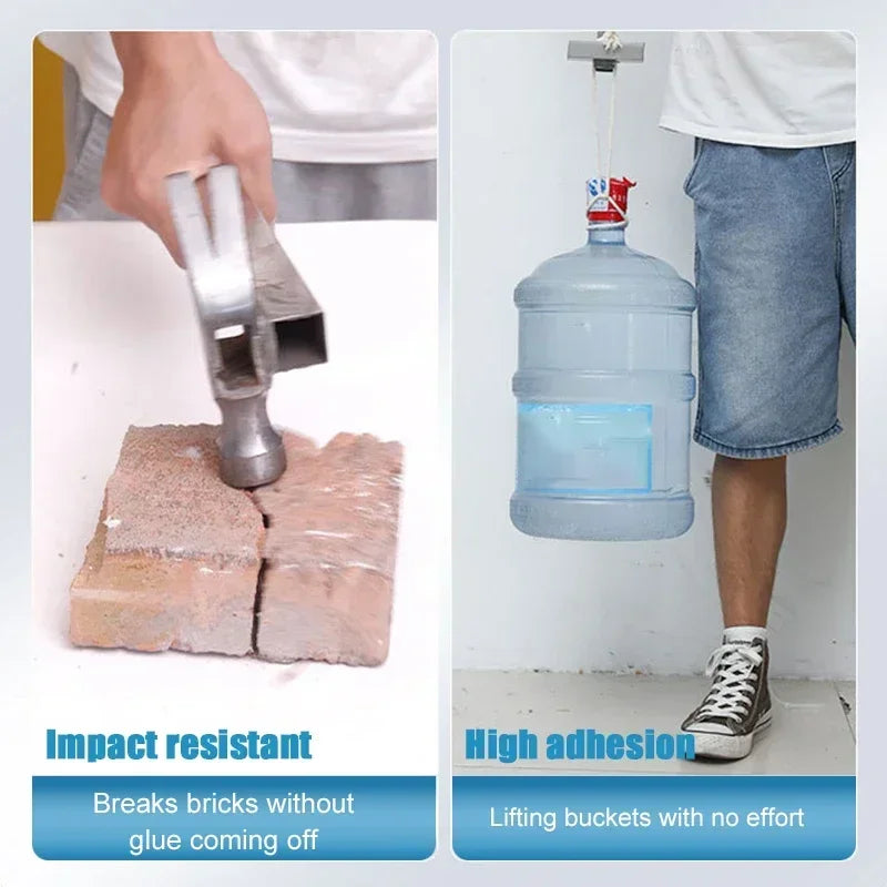 20/75/100g Metal Repair Glue Quick-drying Casting Glue Industrial Repair Agent AB Glue Heat Resistance Cold Weld Adhesive