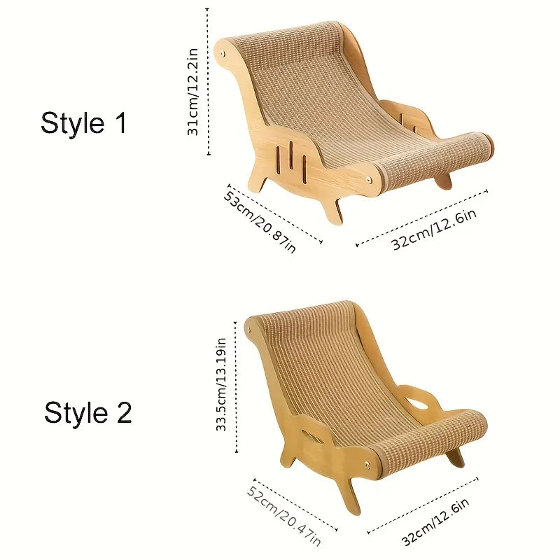 Durable Sisal Cat Scratching Board Dinosaur Shape Solid Wooden Sofa Pet Furniture Anti Scratch Toy for Kittens