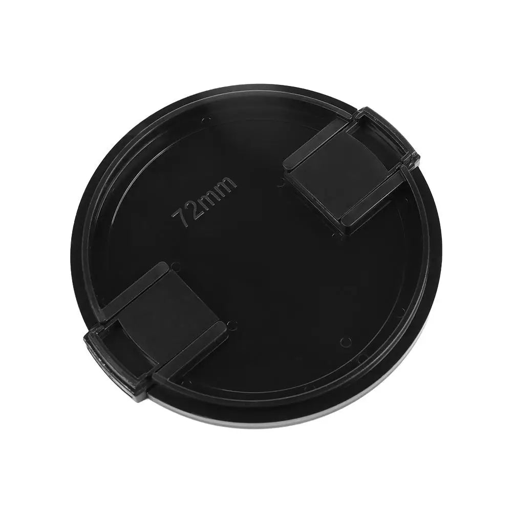 Filters Front Cap Camera Lens Cap Side Pinch Dustproof Cover Lens Cover Hemp Face Lens Cap 72mm 55mm 62mm