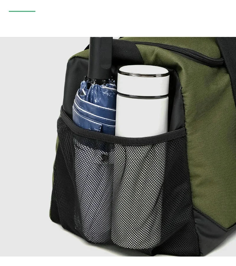 40L Sport Fitness Bag Dry Wet Separation Gym Bags for Men Women Outdoor Hiking Camping Travelling Yoga Fitness Bags