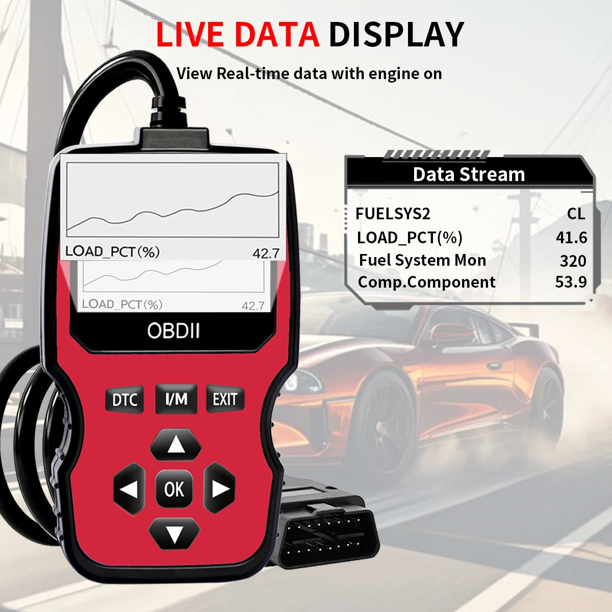Advanced Car Diagnostic Scanner 2025 Model - Rapid Obd2 Fault Code Reader, Suitable for All Vehicles, a Professional Obdii Tool, Ergonomic Design, High-Quality Connector, Reliable Diagnosis, Compact and Compact, Suitable for