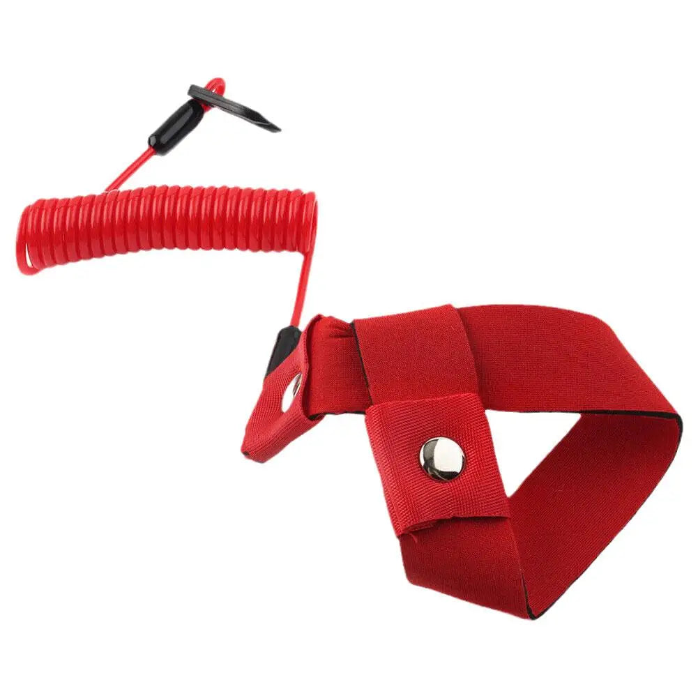 Motorboat Engine Emergency Stop Band Cord Rope Stop Kill Key Floating Safety Wrist Lanyard For Yamaha Jet Ski Wave Runner