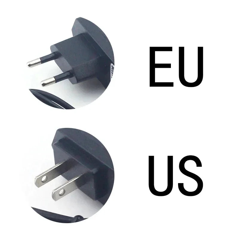 4.5V 1A  Power Adapter 5.5mm*2.5mm Interface Output Volt 4.5V Converter US EU Plug Power Supply Adapter Universal Charger