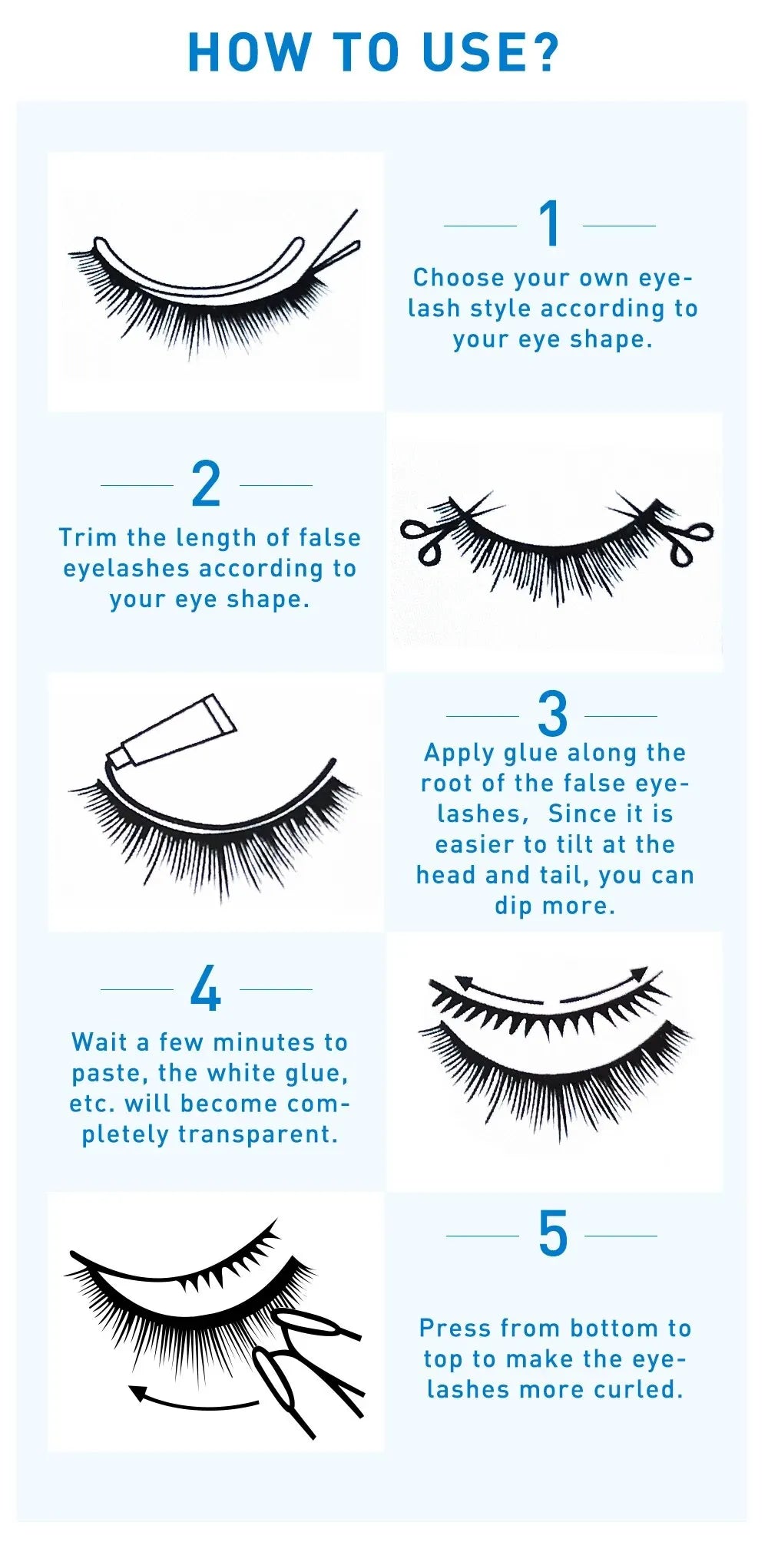 5Pairs Lashes Premade Fan A/M Shape 3D Spikes Cluster Eyelash Mix Extension Makeup Super Natural Wispy DIY Premade Peduncle