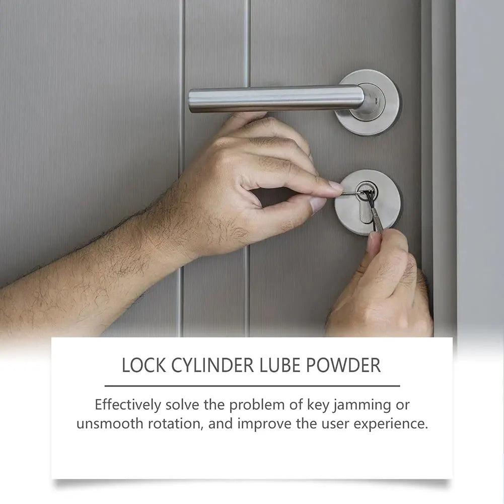 Graphites Lock Cylinder Lubricant Powder,Powdered Lock Cylinder Lubricant,Anti-Rust Lock Cylinder Lubricant For Outdoor Use