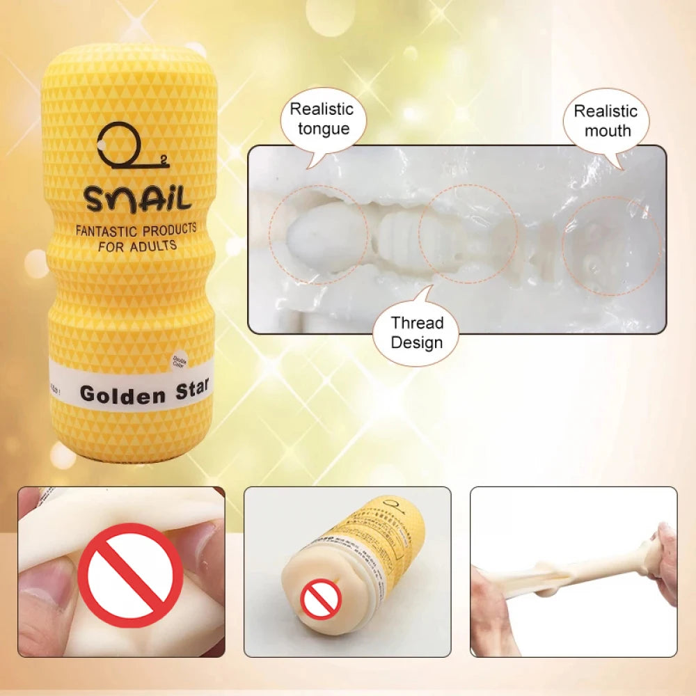 Realistic Vagina Anal Male Masturbator Silicone Soft Tight Pussy Erotic Adult Toys Penis Sex Toys for Men Masturbation Cup 18+