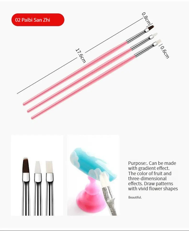 15PCS Women's Makeup Brush Set Soft Makeup Application Powder Grasping Force Easily Carry Makeup Tools Smudges Naturally