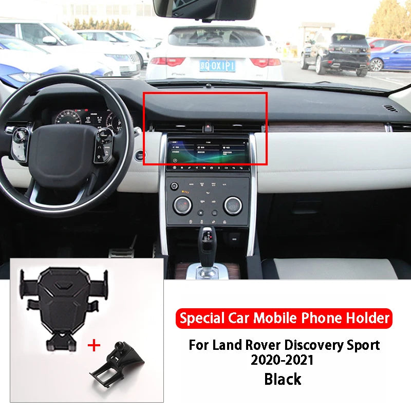 Car Gravity Holder Support Mobile Phone Stand For Land Rover Defender Discovery Sport Discovery 5 Discovery 4 LR4 Car Styling