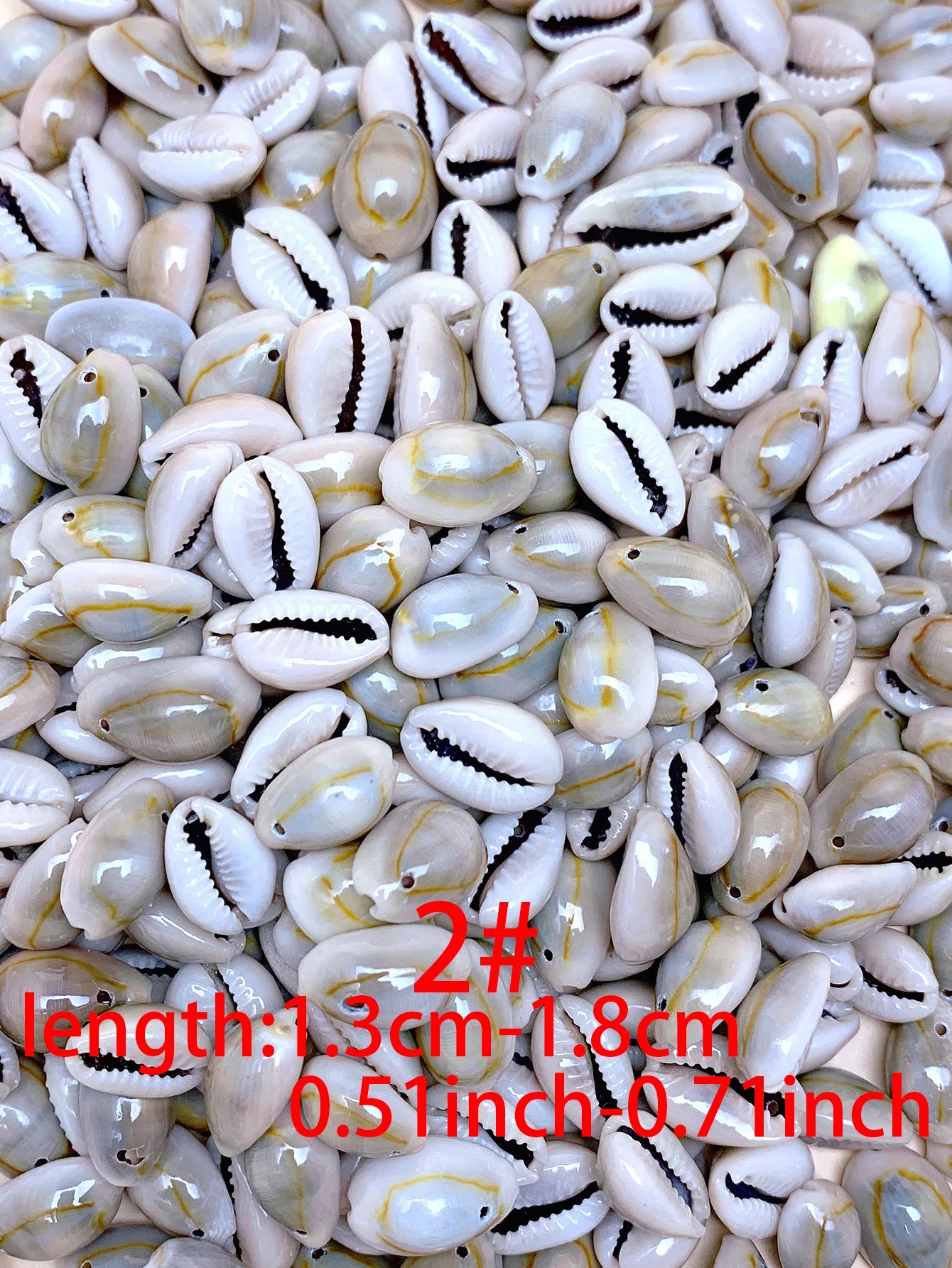 30/60/120pcs natural handmade diy with hole shell suitable for bracelet necklace earrings pendant jewelry accessories