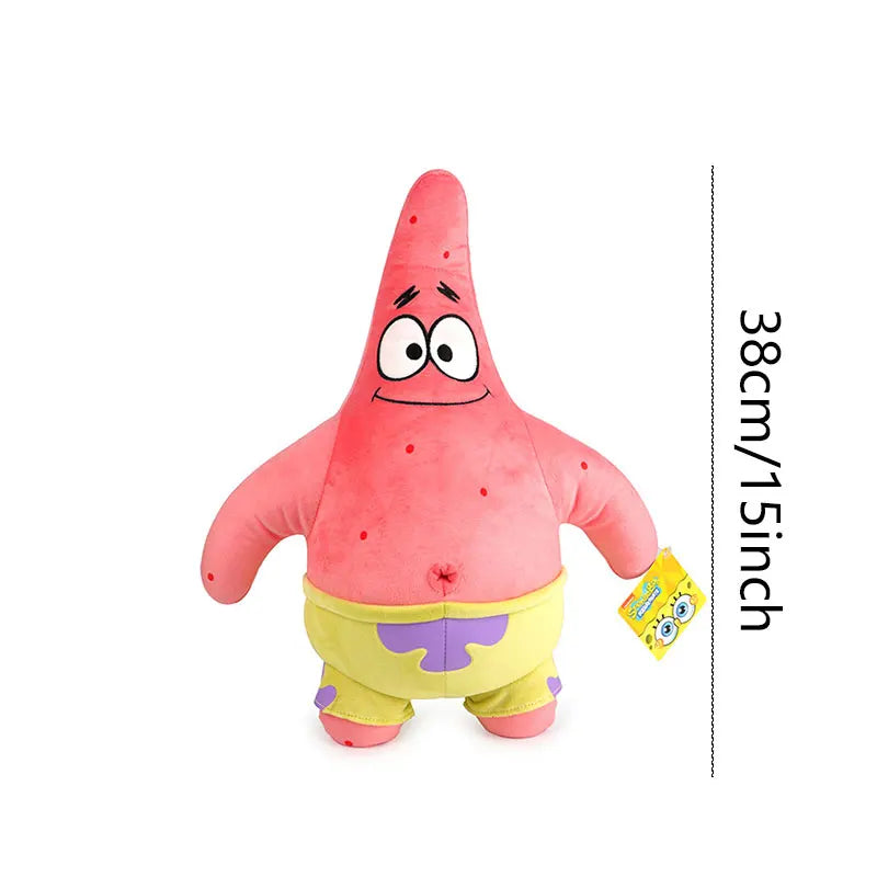 Anime Spongebob Squarepants Patrick Star Squidward Eugene H. Krabs Gary Kawaii Cartoon Stuffed Plush Toys Birthday Gift For Kids