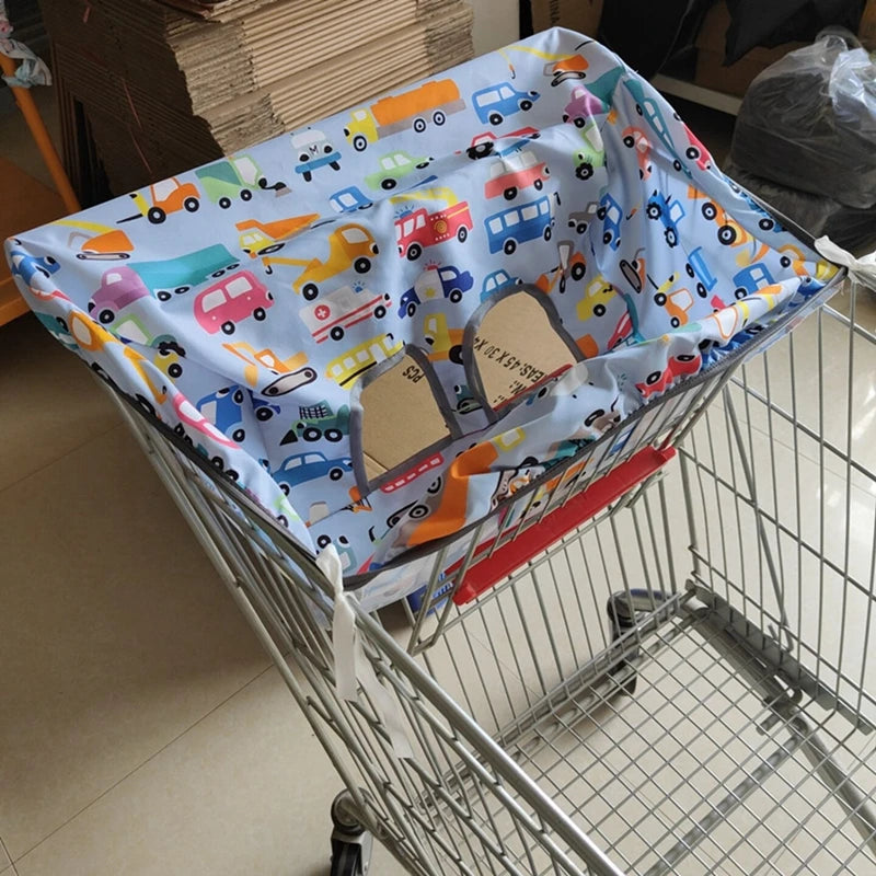 Children Infant Supermarket Grocery Shopping Cart Cover Baby Seat Pad Anti-Dirty Cover Kids Portable Traveling Seat Cushion Item