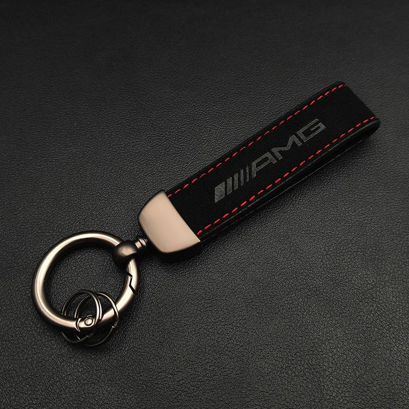 2024 New Man Keyring Women Luxury Car Keychain For Mercedes Benz AMG W204 W205 W212 W213 W222 x153 W176 W177 Keychain Accessory