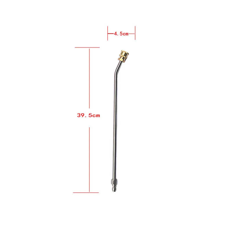 Pressure Washer Extension Rod Lance Set 4000PSI Spray Gun with 1/4 Inch Quick Connect for Efficient Cleaning