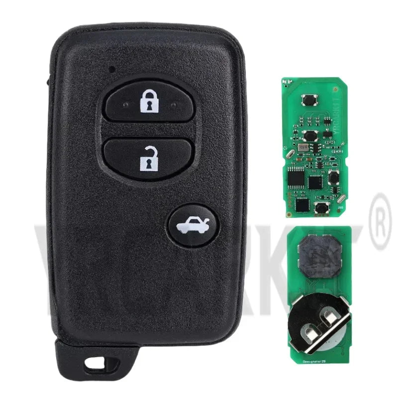 For Toyota Venza Prius C Prius V 4Runner 2009-2018 314.3MHz HYQ14ACX Board: 271451-5290 Smart Card Remote Key Fob Keyless Entry