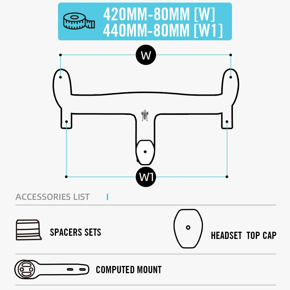 LEXON VERO Full Carbon Road Bike Handlebar Full Inner Cable Urltra-Light Bicycle Racing Handlebars Cycling Product Accessories