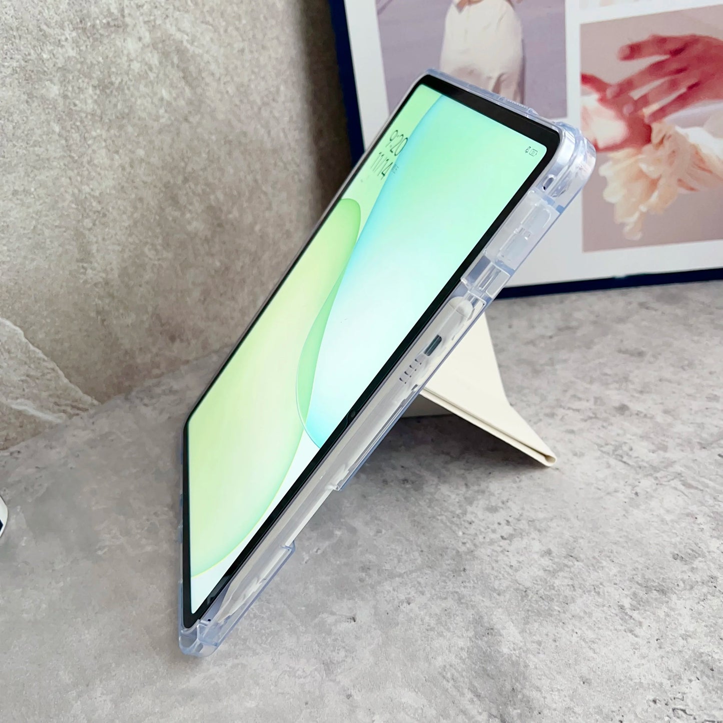 For Xiaomi Mi Pad 8 7 6 Pro 11.2 Case Redmi pad SE 11 2 K Pad 8.8 Auto Wake up & Sleep Silicone Cover Y-Fold Support Charging