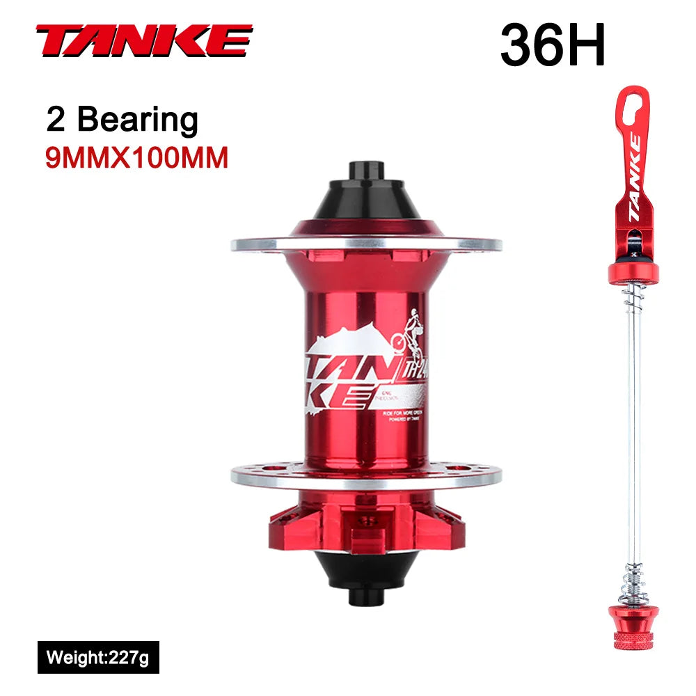 TANKE 120 Click Hub Bearing MTB Hub Front Rear 32 36 Holes Disc Brake Bicycle Hubs 7 8 9 10 11 12 Speed Quick Release 6 Pawl Hub