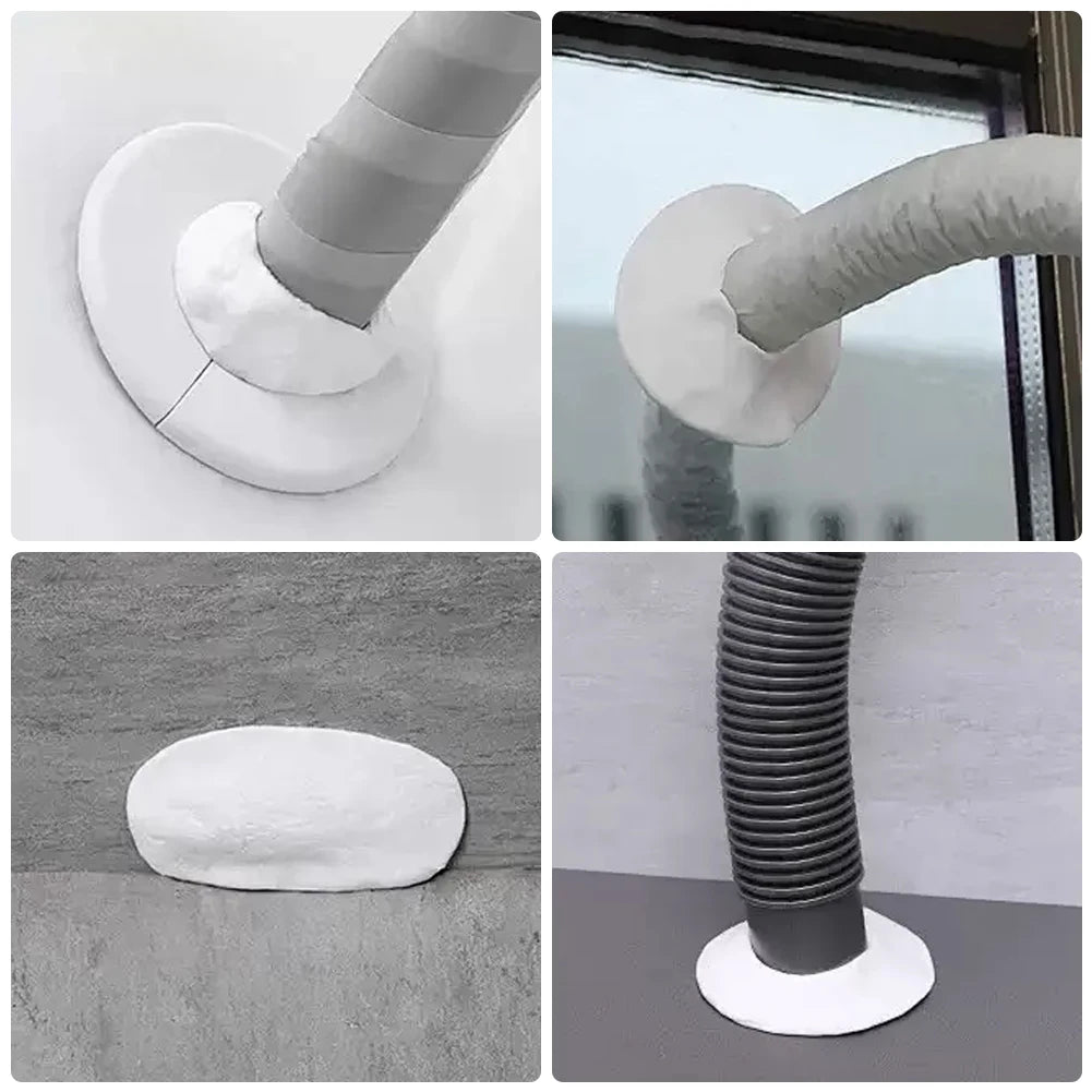 1-10pcs Waterproof Sealant Mastic Quick Mending Mud Duct Seal Repair Clay Fillers for Wall Hole Air Conditioning Hole Putty Mud