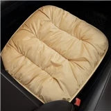 New car seat cushion single piece backless, autumn and winter universal plush anti slip cushion, warm pad three piece set