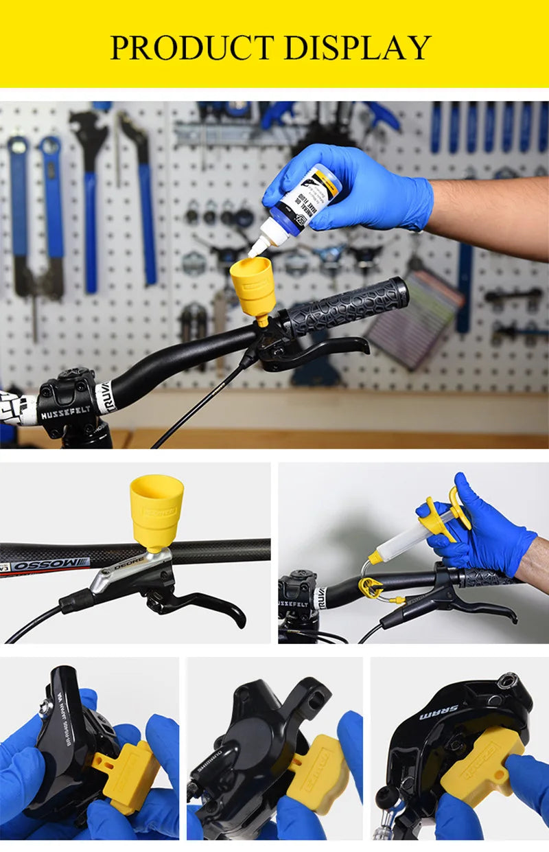 Highway Mtb Bicycle Maintenance Tool Bicycle Hydraulic Disc Brake Oil Discharge Kit