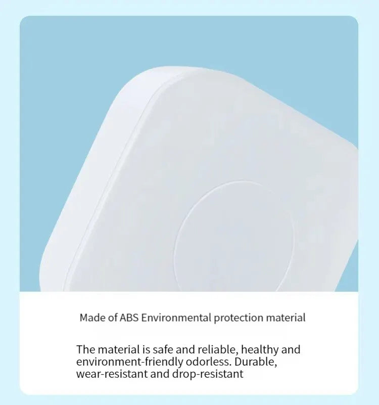 Humidity sensor, indoor thermometer, hygrometer, temperature and humidity monitor, with LCD display screen, displaying Celsius t
