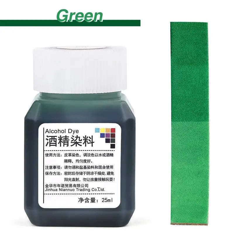 24 Color Leather Alcohol Dye Complete Set Of Diy Handmade Leather Cow Leather Dye Vegetable Tanned Leather Dye Alcohol Dye Water