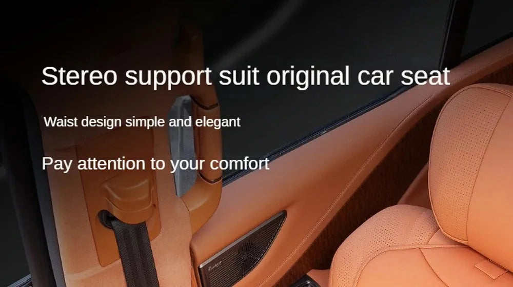 Car Seat Cushion Premium Comfortable Leather Car Seat Cushion Thickened Non-slip Single Piece Front and Rear Seat Cushion