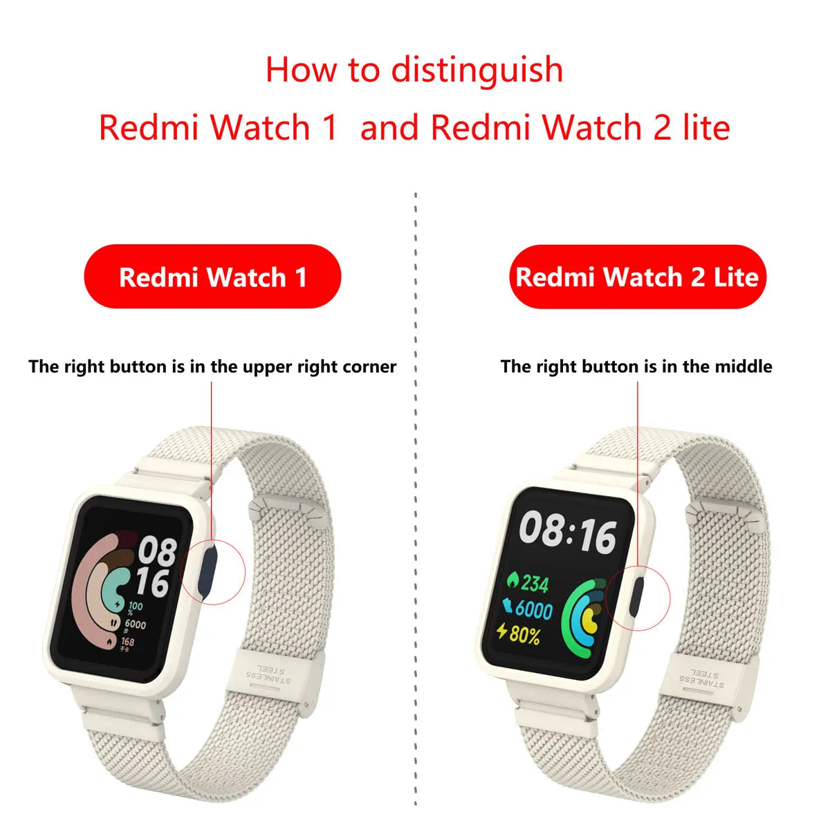 Milanese Strap For Xiaomi Mi Watch Lite Smart Watch Metal Frame Protector Case Bracelet Watchband For Redmi Watch 2 Lite Correa