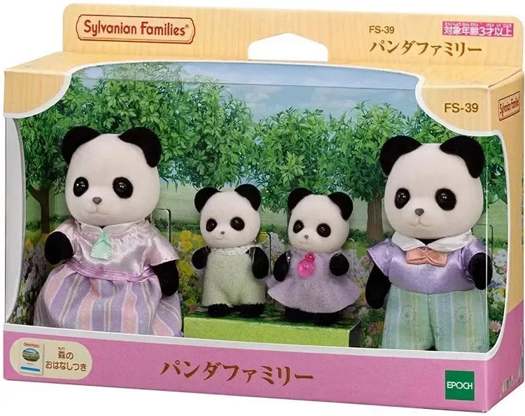 Sylvanian Families Anime Girl Figures Calico critters Furniture Set Pvc Statue Model Doll Collection Ornaments Gifts Toys
