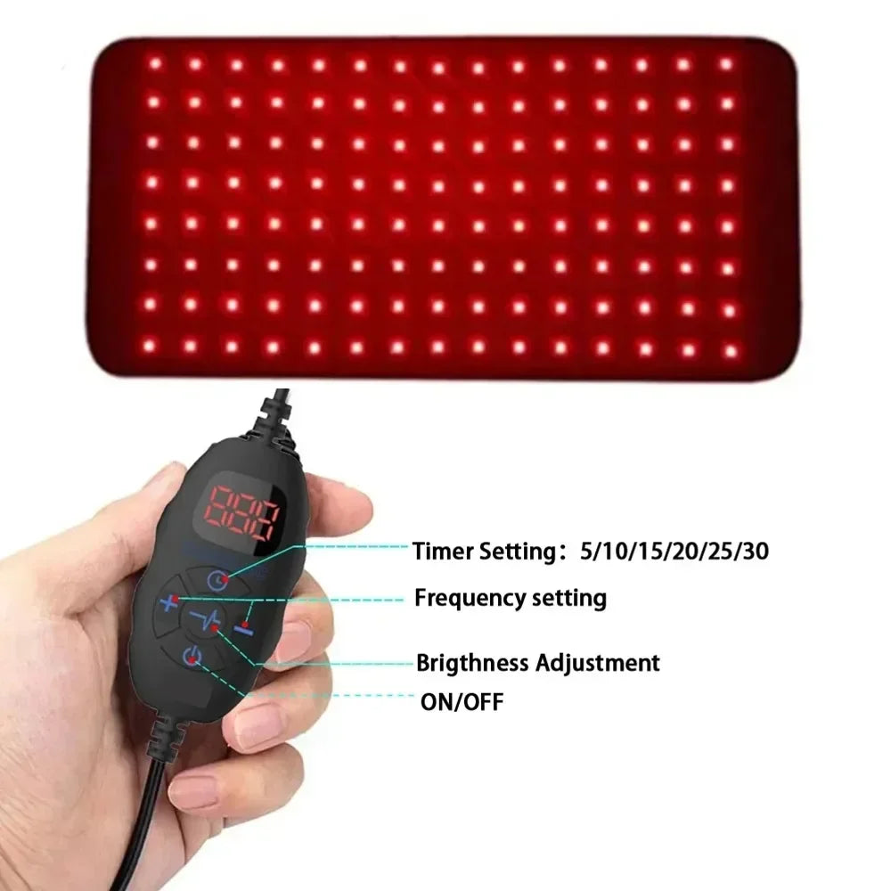 Wholesale LED Red Light Therapy Belt 660&850 nm Infrared Light Therapy Pad for Deep Therapy for Body Joint Muscle Pain Relief
